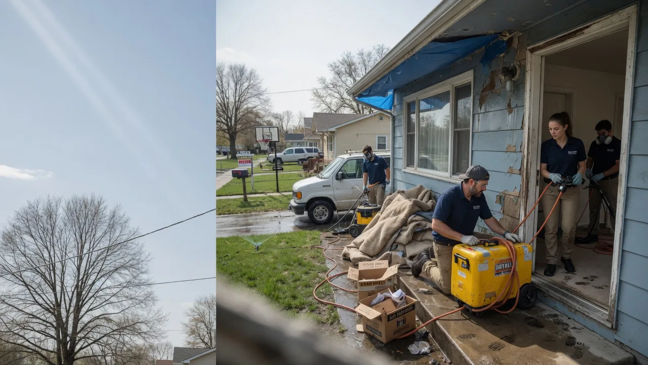 Basement Flood Cleanup in Canton, MI near me